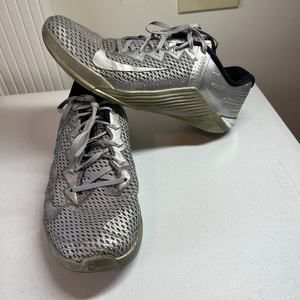 Men's Silver Athletic Shoes